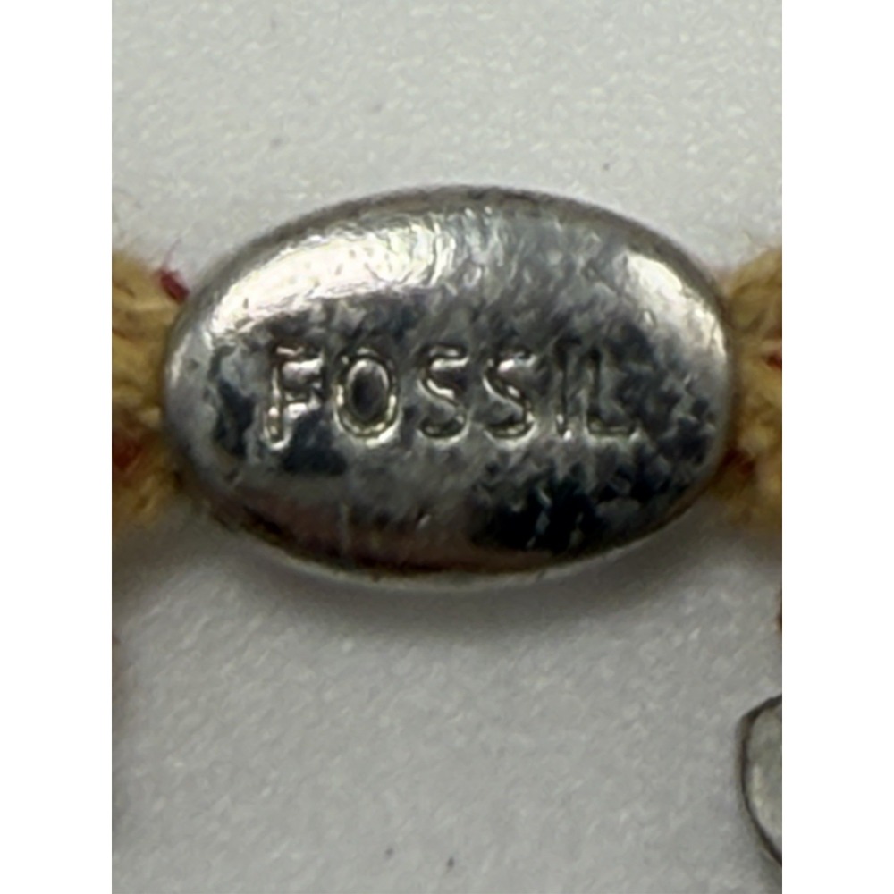 Fossil Pull String Ladies Bracelet‎ 8.75" Max Wrist Size Adjustable - Picture 2 of 4